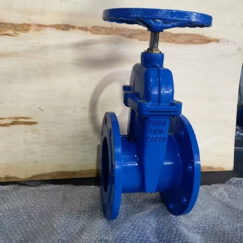 German standard soft-sealed gate valve